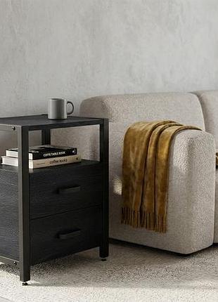 Тумба универсальная ferrum-decor вивьен 2/2 50x41x40 черный дсп каштан арвадонна 16мм (frd-107761)