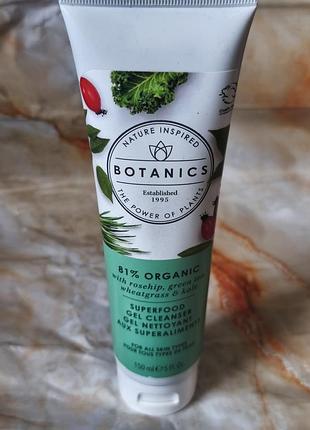 Органический очищающий гель для лица botanics superfood gel cleanser (150 мл)