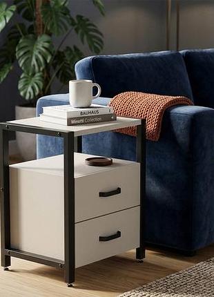 Тумба универсальная ferrum-decor вивьен 2/2 50x41x40 черный дсп кашемир 16мм (frd-107762)
