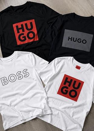 Від 2-ох штук ціна 💲 850 грн 😍  🆕 футболки hugo boss💰999 грн  ✔️ чорний, білий.