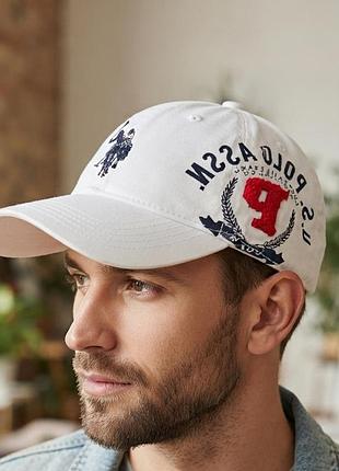 Стильная фирменная бейсболка  кепка известного бренда u.s. polo assn