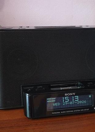 Коллекционная док-станция sony xdr-ds12ip из Англии | идеальный звук