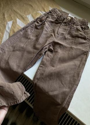 Штани чиноси zara 5 років льон