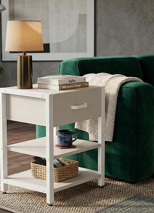 Тумба універсальна ferrum-decor вів'єн 1/2 50x41x40 білий дсп кашемір 16 мм (frd-107782)