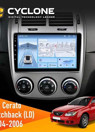 Штатна магнітола kia cerato 2004-2006 cyclone c9-012 4x64 dsp 4g