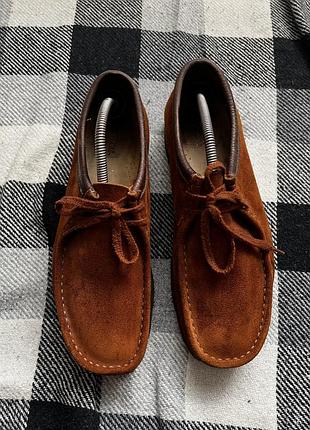 Clarks wallabee туфли 2