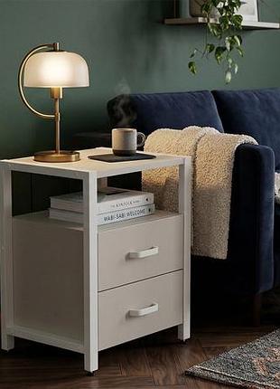 Тумба універсальна ferrum-decor вів'єн 2/2 50x41x40 білий дсп кашемір 16 мм (frd-107767)