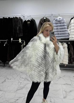 Роскошная шуба из натуральной чернобурки ✨
