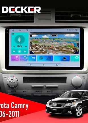Штатна магнітола toyota camry 40 2006-2011 amp decker d9-009 4x64, dsp, 4g, 2k