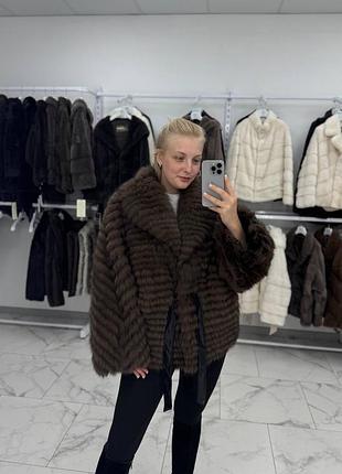 Роскошная шуба из натурального песца ✨