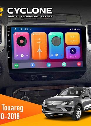 Штатна магнітола volkswagen touareg 2010-2018 cyclone c9-001 2x64 cpl
