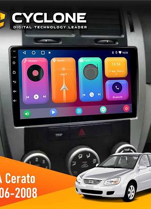 Штатна магнітола kia cerato 2006-2008 conditioner cyclone c9-001 2x64 cpl