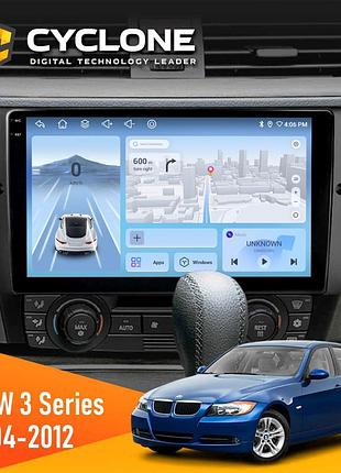 Штатна магнітола bmw 3 series (e90, e91, e92, e93) 2004-2012 cyclone c9-012 4x64 dsp 4g