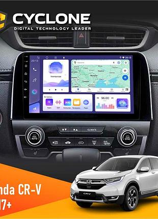 Штатна магнітола honda cr-v 2017 cyclone c9-011 4x64, dsp