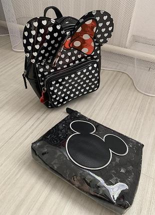 Рюкзачок для дівчинки «minnyie mouse» і косметичка