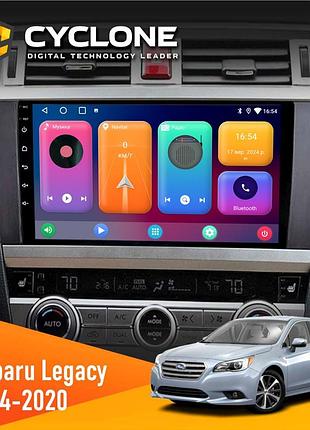Штатна магнітола subaru legacy 2014-2020 cyclone c9-001 2x64 cpl