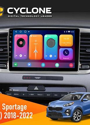 Штатна магнітола kia sportage 4 2018-2020 cyclone c9-001 2x64 cpl