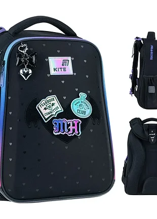 Рюкзак шкільний каркасний kite education monster high mh26-531m