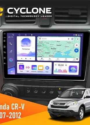 Штатна магнітола honda cr-v 2007-2012 cyclone c9-011 4x64, dsp