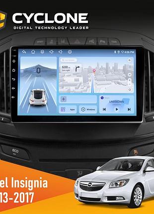 Штатна магнітола opel insignia 2013-2017 cyclone c9-012 4x64 dsp 4g