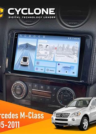 Штатна магнітола mercedes-benz ml-class (w164) 2005-2011 cyclone c9-012 4x64 dsp 4g
