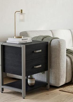 Тумба универсальная ferrum-decor вивьен 2/1 50x41x40 серый дсп каштан арвадонна 16мм (frd-107801)