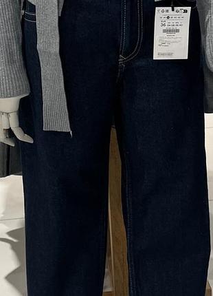 Bershka темно-сині джинси 34 розмір