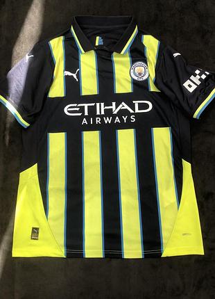 Футболка manchester city de bruyne 17 2024/25