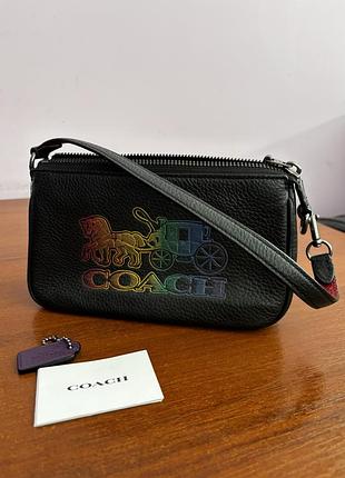 Сумка coach, оригінал з сша, натуральна шкіра