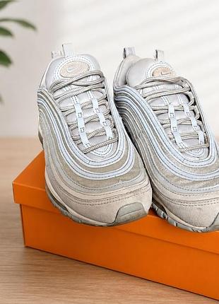 Кросівки nike air max 97, сірі, рефлективні