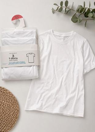 Базові білі футболки primark