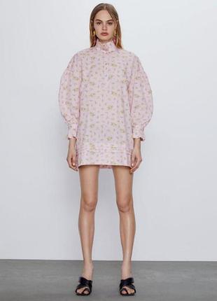 Сукня zara. oб'ємна або оверсайз. oversize