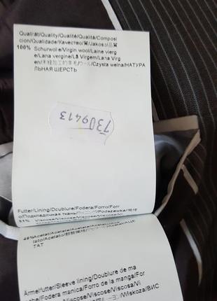 Костюм двойка из натуральной шерсти hugo boss