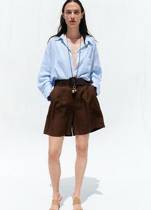 🍩 шорти з поясом від zara