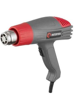 Фен технiчний, 2000 вт,2 режими, 400-600 с, 300-500 л/хв dt-2416 тм intertool