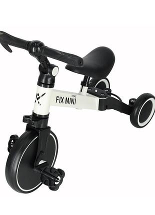 Біговел trike fix mini багатофункційний 3 в 1 білий