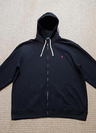 Ralph lauren polo худі кофта на змійці оригінал (3xl)