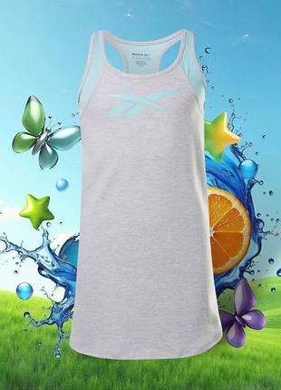 Дитяча спортивна сукня-майка reebok girl's grey racer dress.