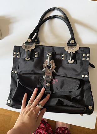 Сумка george gina & lucy gg&l оригінал, чорна, текстильна