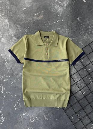 Мужская футболка поло calvin klein 3 цвета