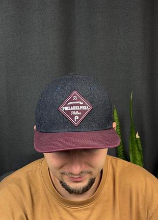 Фірмова кепка бейсболка 9fifty coop patch phillies cap by new era