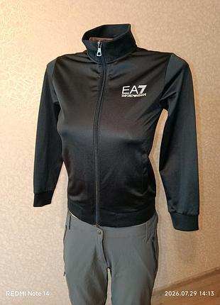 Спортивная кофта ea7 emporio armani (оригинал / отличное качество) на рост 140