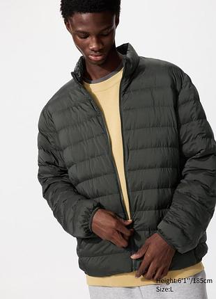 Куртка на блискавці pufftech uniqlo