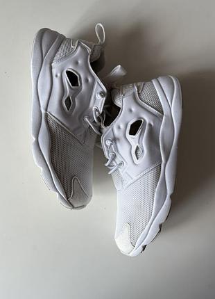 Легкі літні кросівки reebok furylite "triple white" (оригіна)
