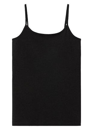 Майка натільна з тонкими лямками для дівчинки pepperts lycra® 442790 134-140 см (8-10 years) чорний