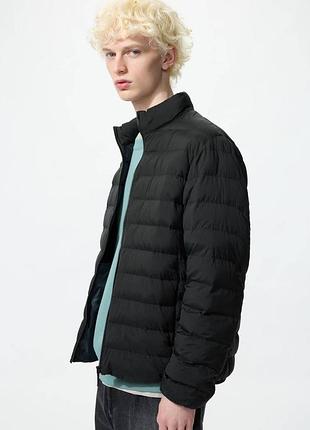 Куртка на молнии pufftech uniqlo