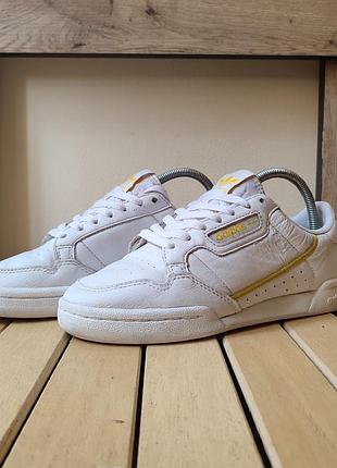 Оригінальні кросівки adidas continental 80, натуральна шкіра р.39 24 см