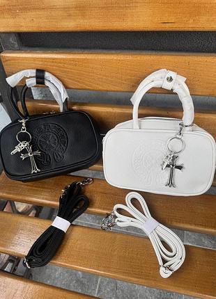 Сумка chrome hearts сумочка хром хартс хертс