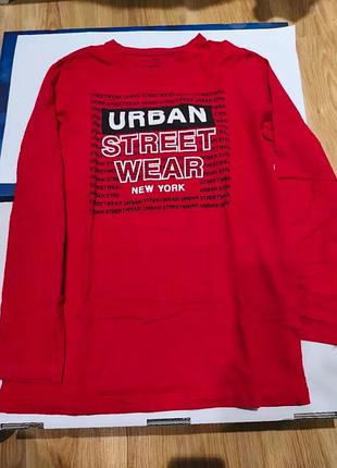 Кофта для хлопчика urban street wear new york червона