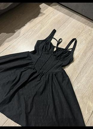 Чорна сукня shein s